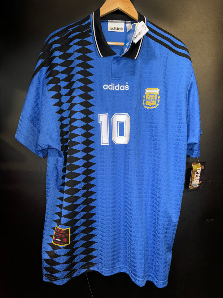 ARGENTINA 1994-1996 ORIGINAL RE-ISSUE JERSEY Size XL