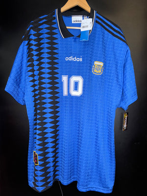 ARGENTINA 1994-1996 ORIGINAL RE-ISSUE JERSEY Size 2XL