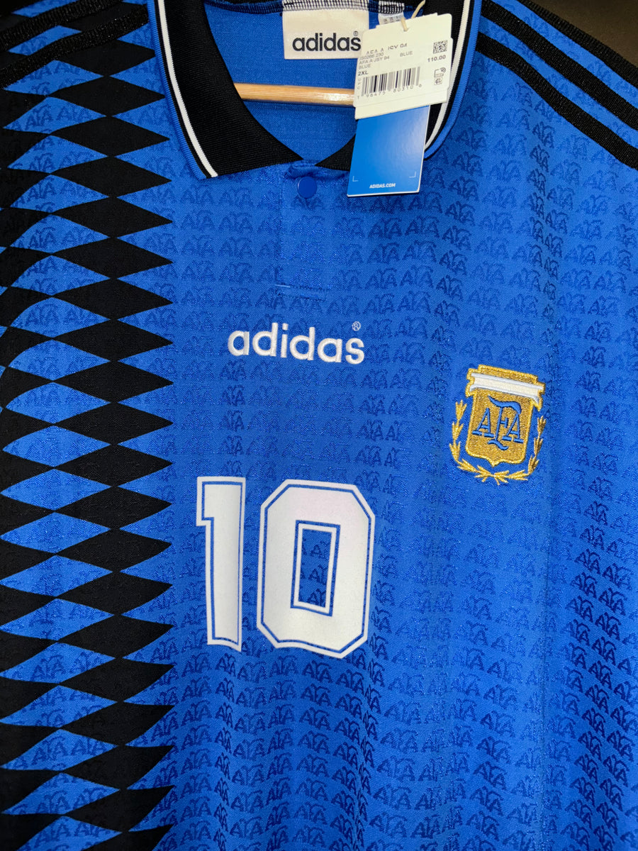 ARGENTINA 1994-1996 ORIGINAL RE-ISSUE JERSEY Size 2XL