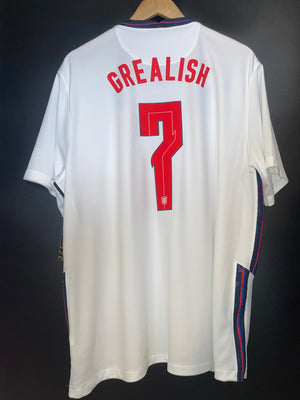 ENGLAND GREALISH 2020-2021 ORIGINAL  JERSEY Size 2XL