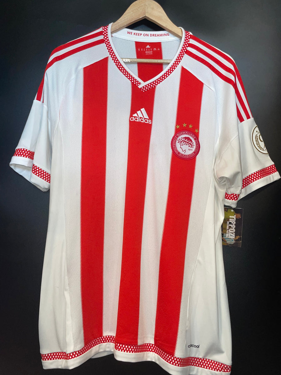 OLYMPIACOS FC 2015-2016 ORIGINAL JERSEY SIZE XL