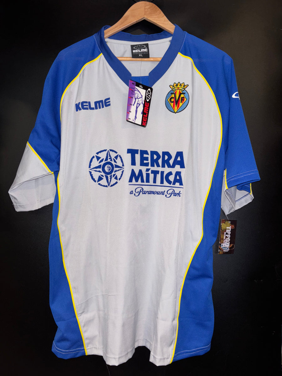 VILLARREAL RIQUELME 2003-2004 ORIGINAL JERSEY Size XL