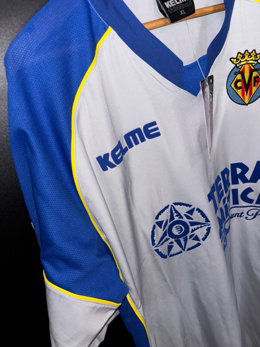 VILLARREAL RIQUELME 2003-2004 ORIGINAL JERSEY Size XL