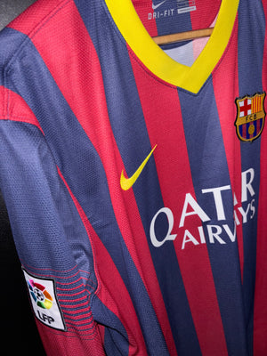 BARCELONA NEYMAR JR 2013-2014 ORIGINAL JERSEY Size XL
