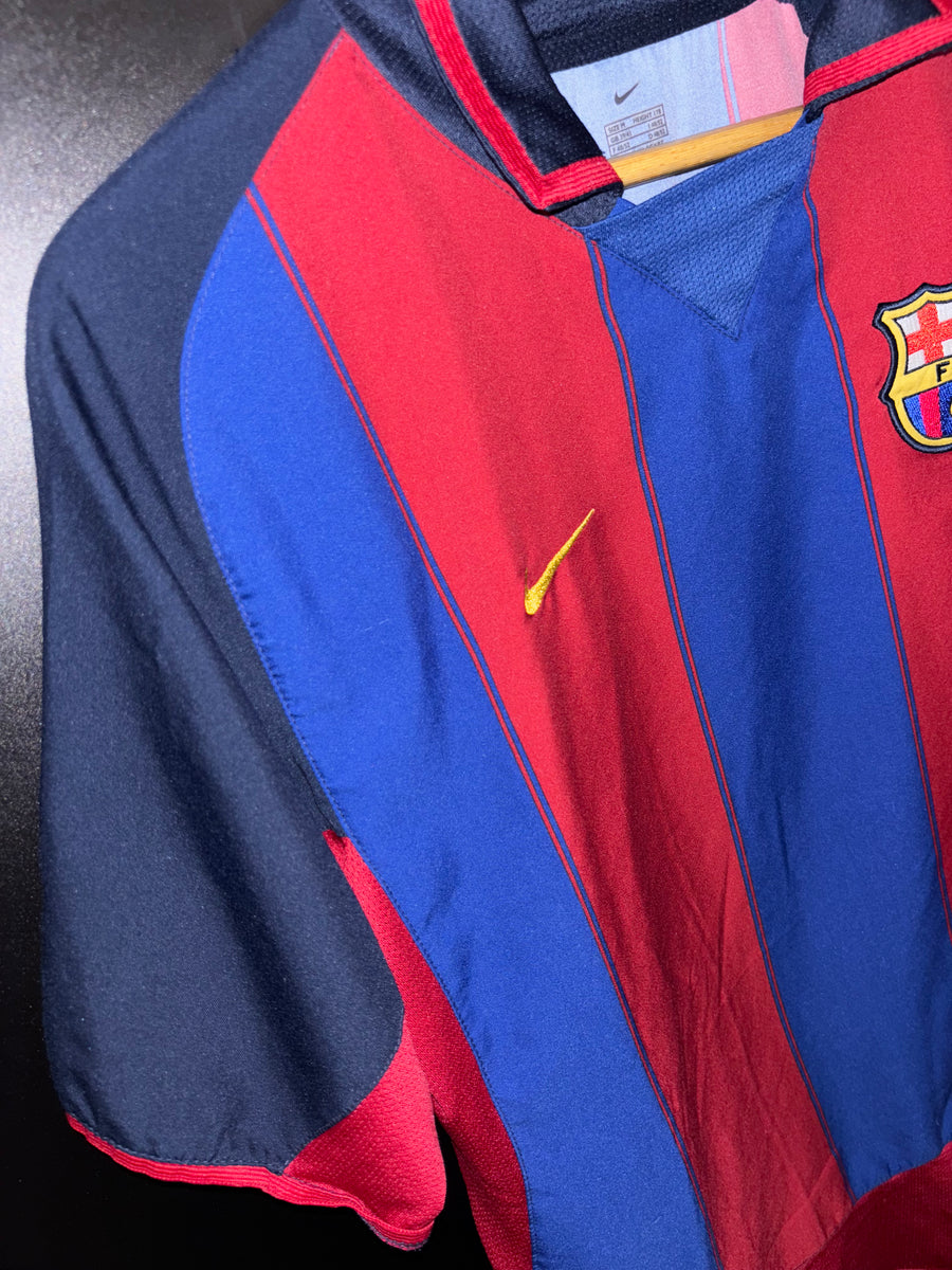 BARCELONA RONALDINHO 2003-2004 ORIGINAL JERSEY Size M