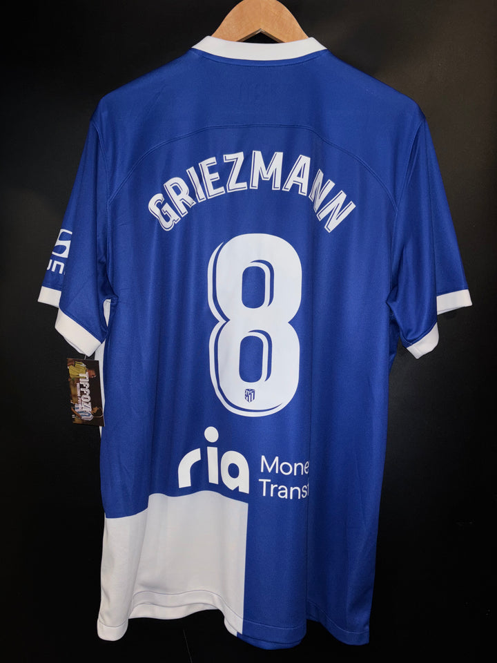 ATLETICO MADRID GRIEZMANN 120TH ANNIVERSARY ORIGINAL JERSEY Size XL
