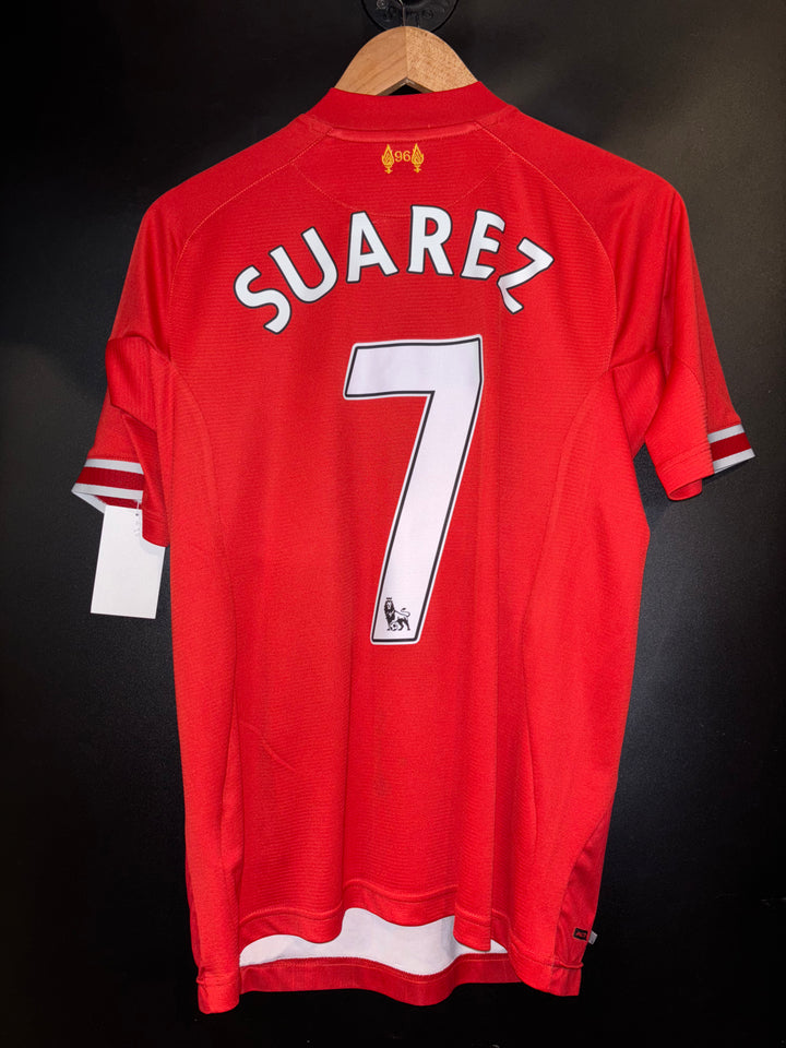LIVERPOOL SUAREZ 2013-2014 ORIGINAL JERSEY Size S