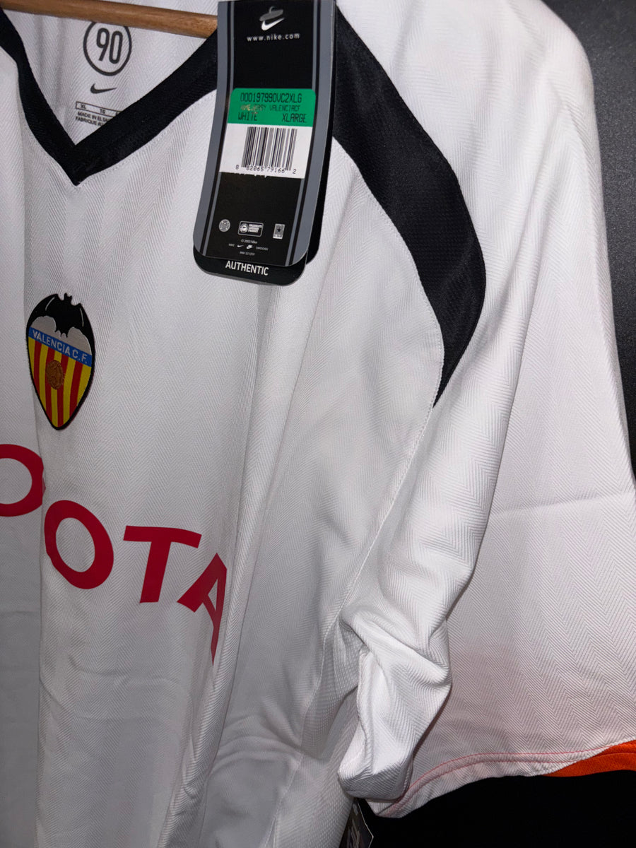 VALENCIA VILLA 2005-2006 ORIGINAL JERSEY Size XL