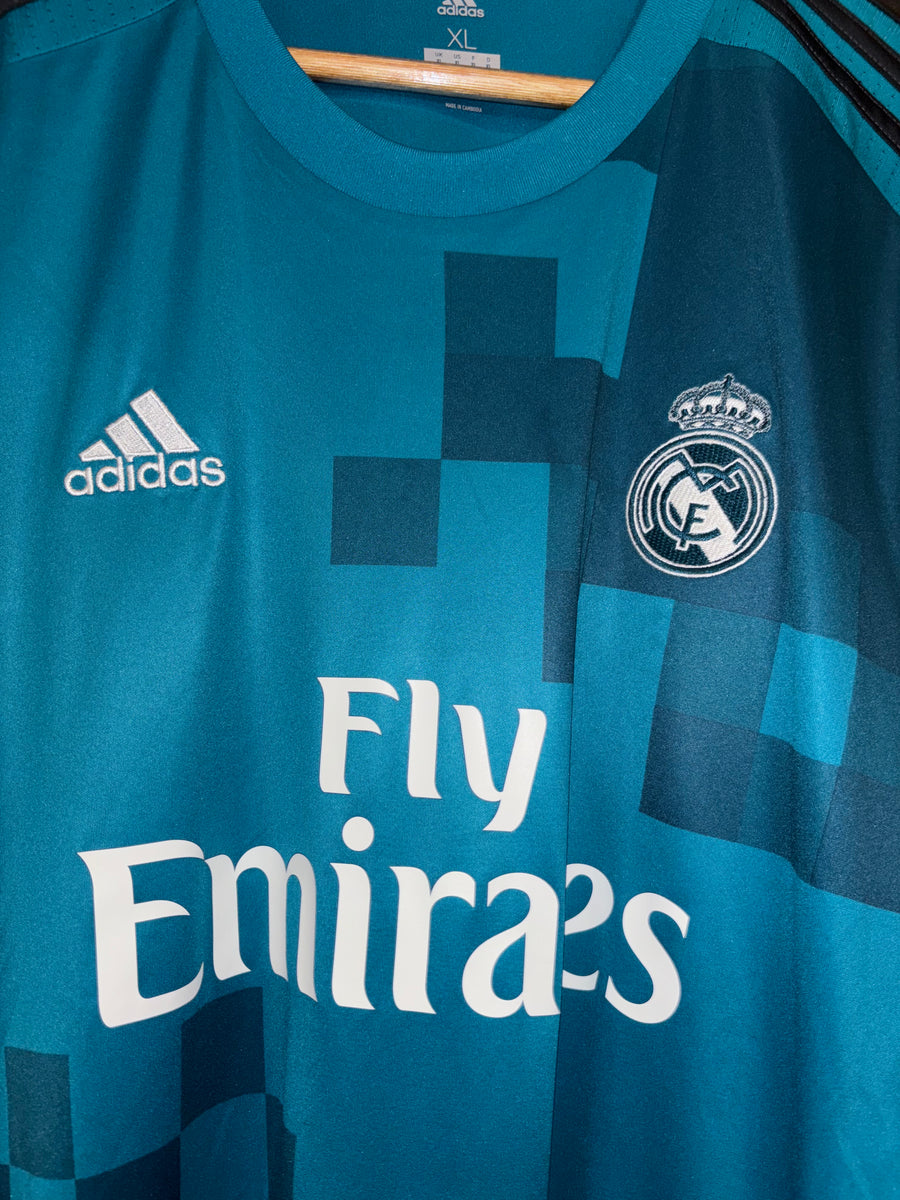 REAL MADRID RONALDO 2017-2018 ORIGINAL JERSEY SIZE XL