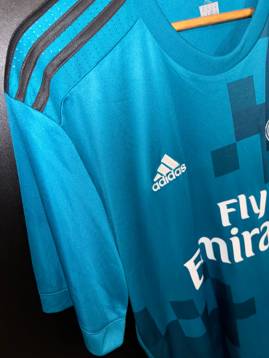 REAL MADRID RONALDO 2017-2018 ORIGINAL JERSEY SIZE XL