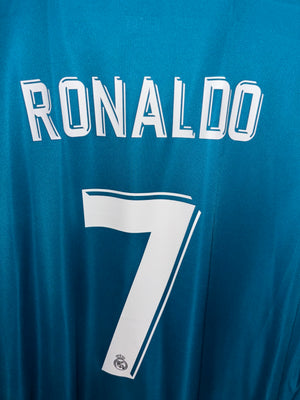 REAL MADRID RONALDO 2017-2018 ORIGINAL JERSEY SIZE XL