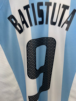 ARGENTINA BATISTUTA 2002-2003 ORIGINAL JERSEY Size M