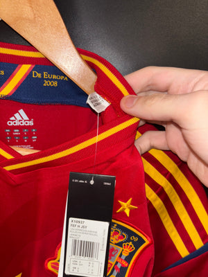 SPAIN INIESTA 2012-2013 ORIGINAL JERSEY Size S