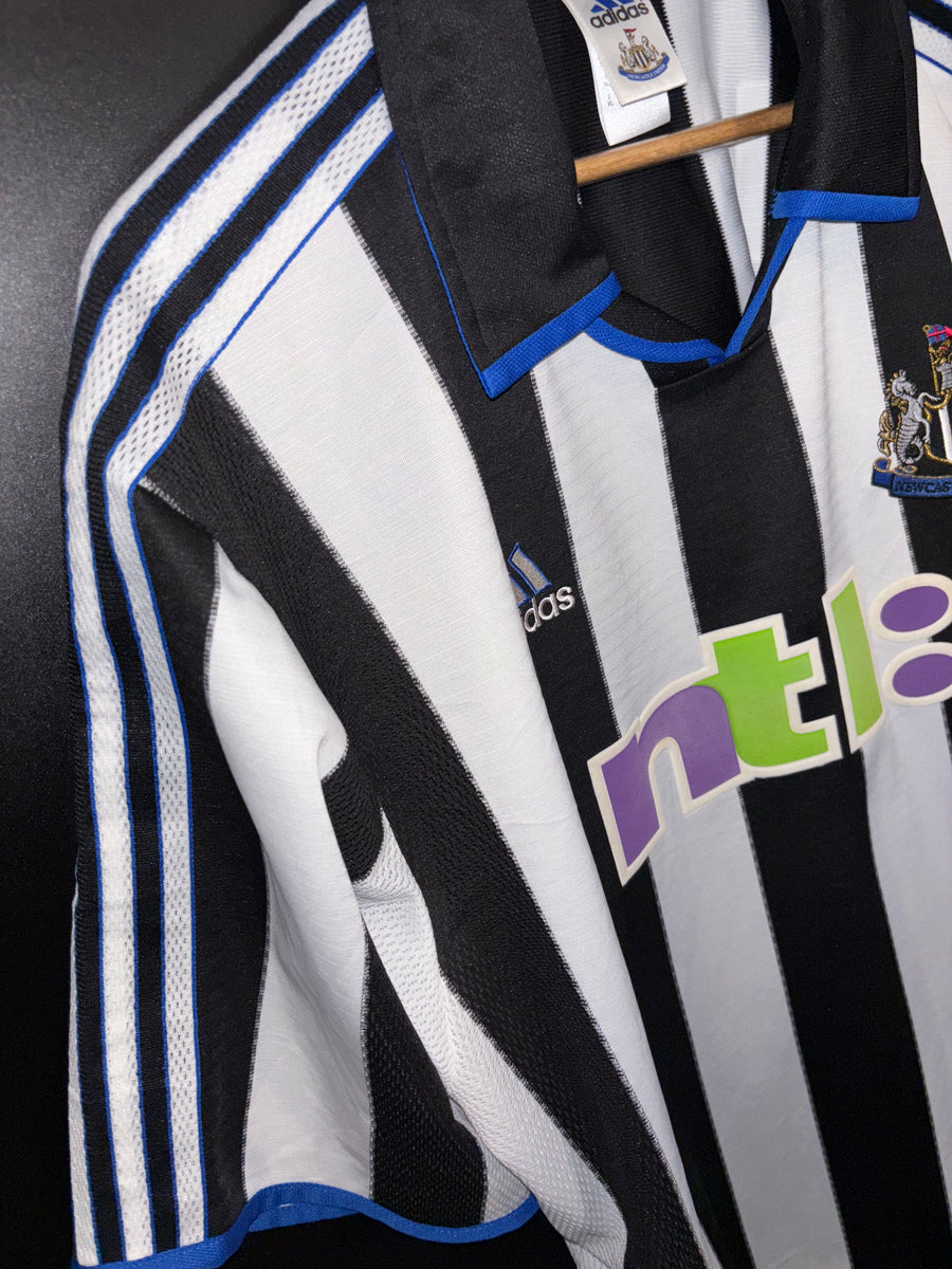 NEWCASTLE UNITED SHEARER 2000-2001 ORIGINAL JERSEY Size XL