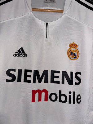 REAL MADRID ZIDANE 2003-2004 ORIGINAL JERSEY Size L