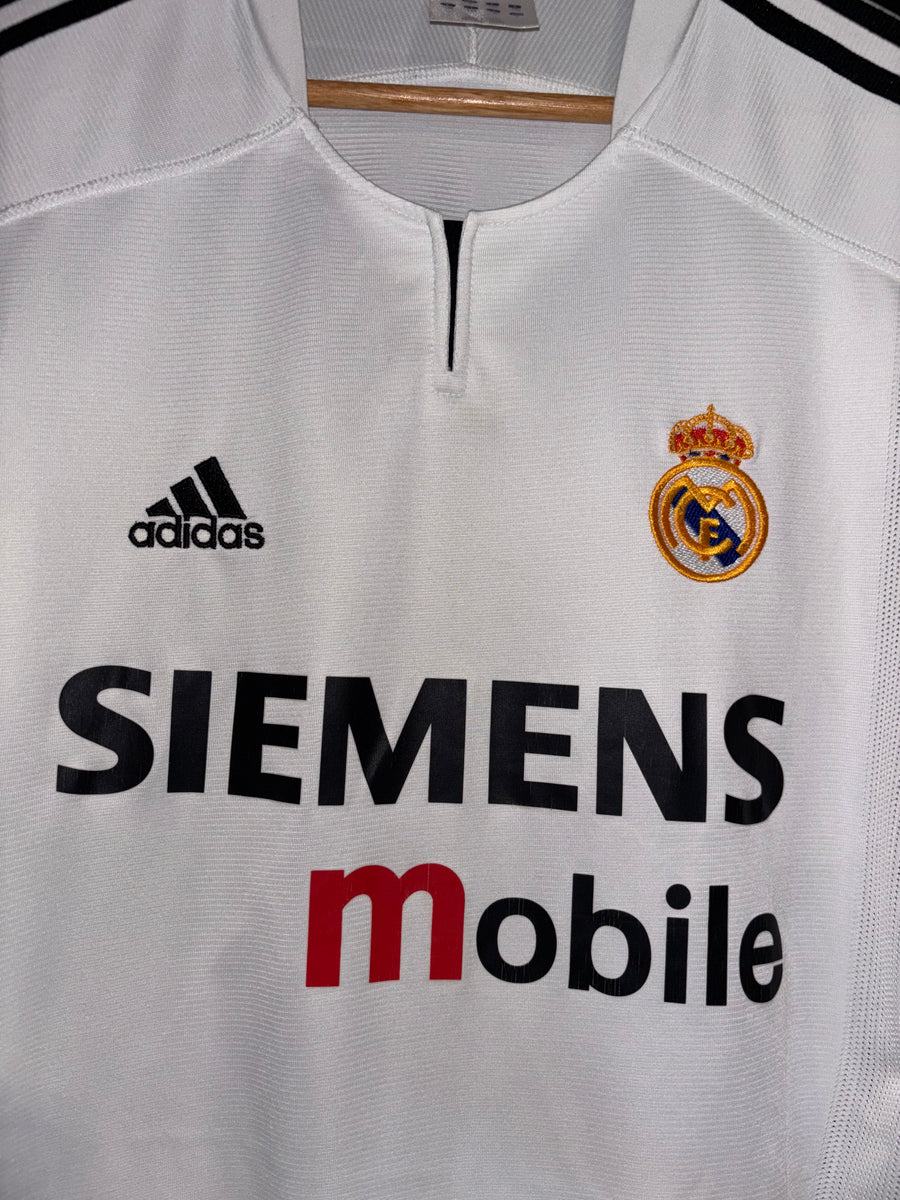 REAL MADRID ZIDANE 2003-2004 ORIGINAL JERSEY Size L