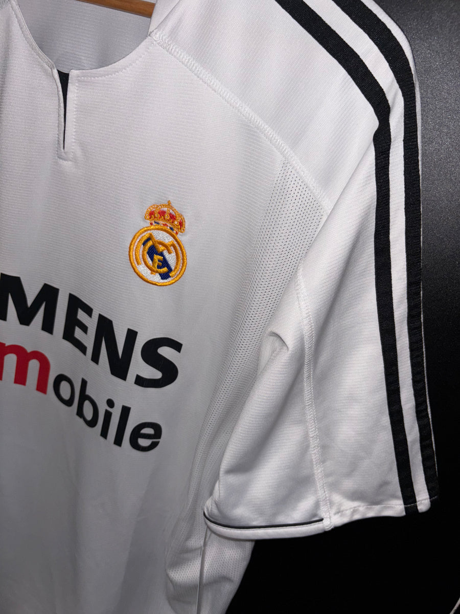 REAL MADRID ZIDANE 2003-2004 ORIGINAL JERSEY Size L