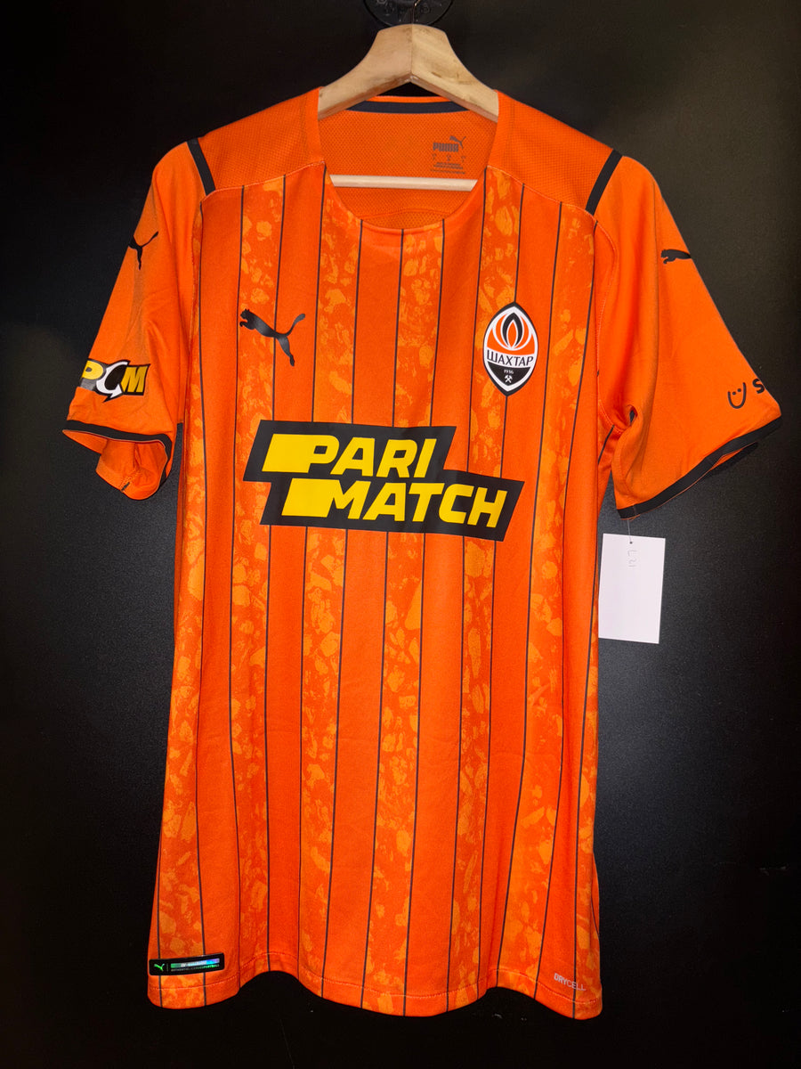 SHAKHTAR DONETSK 2021-2022 ORIGINAL PLAYER JERSEY Size L