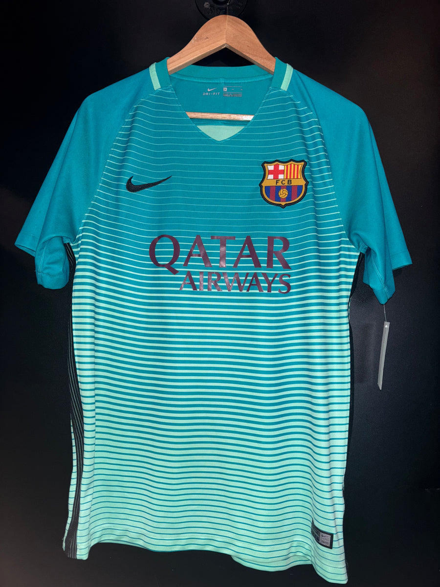 BARCELONA NEYMAR JR 2016-2017 ORIGINAL JERSEY Size M