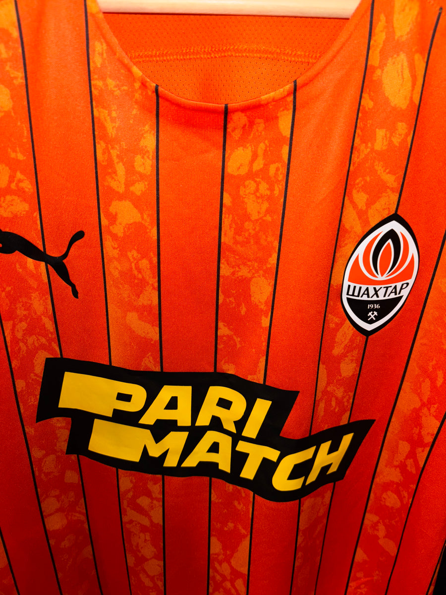 SHAKHTAR DONETSK 2021-2022 ORIGINAL PLAYER JERSEY Size L
