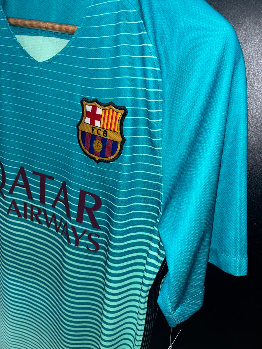 BARCELONA NEYMAR JR 2016-2017 ORIGINAL JERSEY Size M