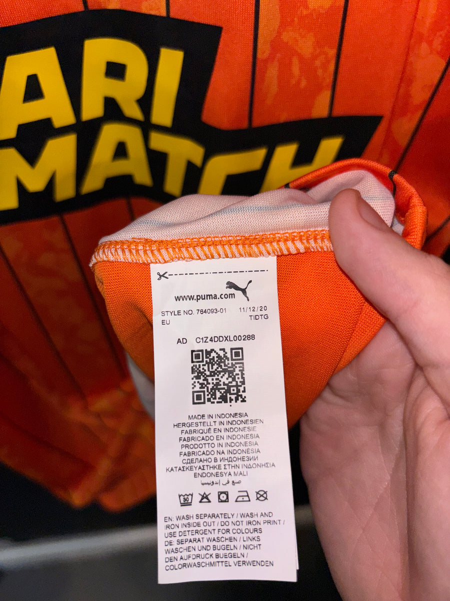 SHAKHTAR DONETSK 2021-2022 ORIGINAL PLAYER JERSEY Size L
