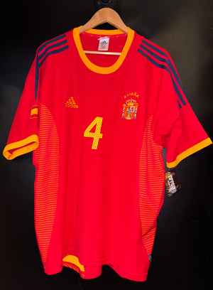SPAIN PEP GUARDIOLA 2002-2003 ORIGINAL JERSEY Size XL