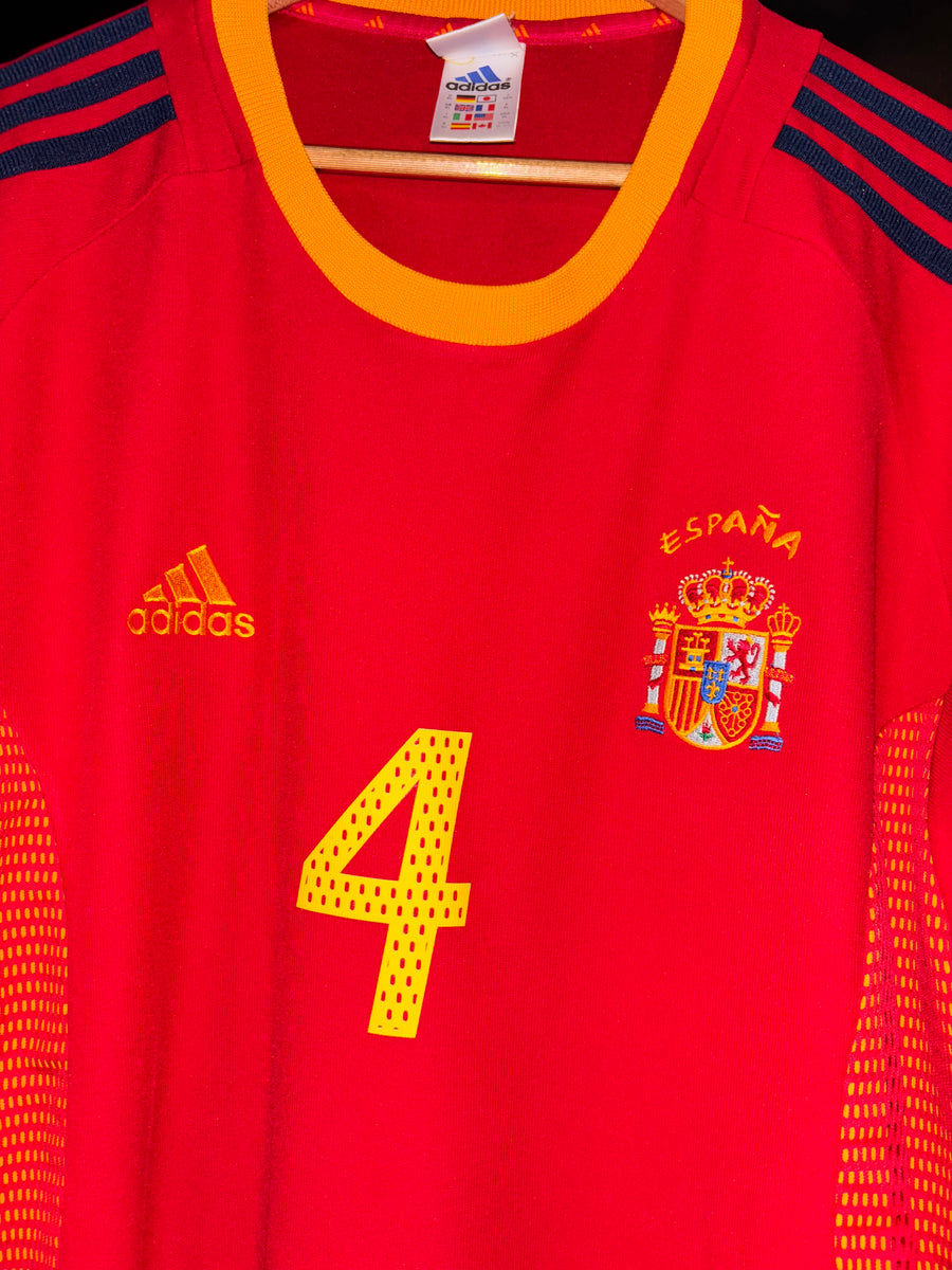 SPAIN PEP GUARDIOLA 2002-2003 ORIGINAL JERSEY Size XL