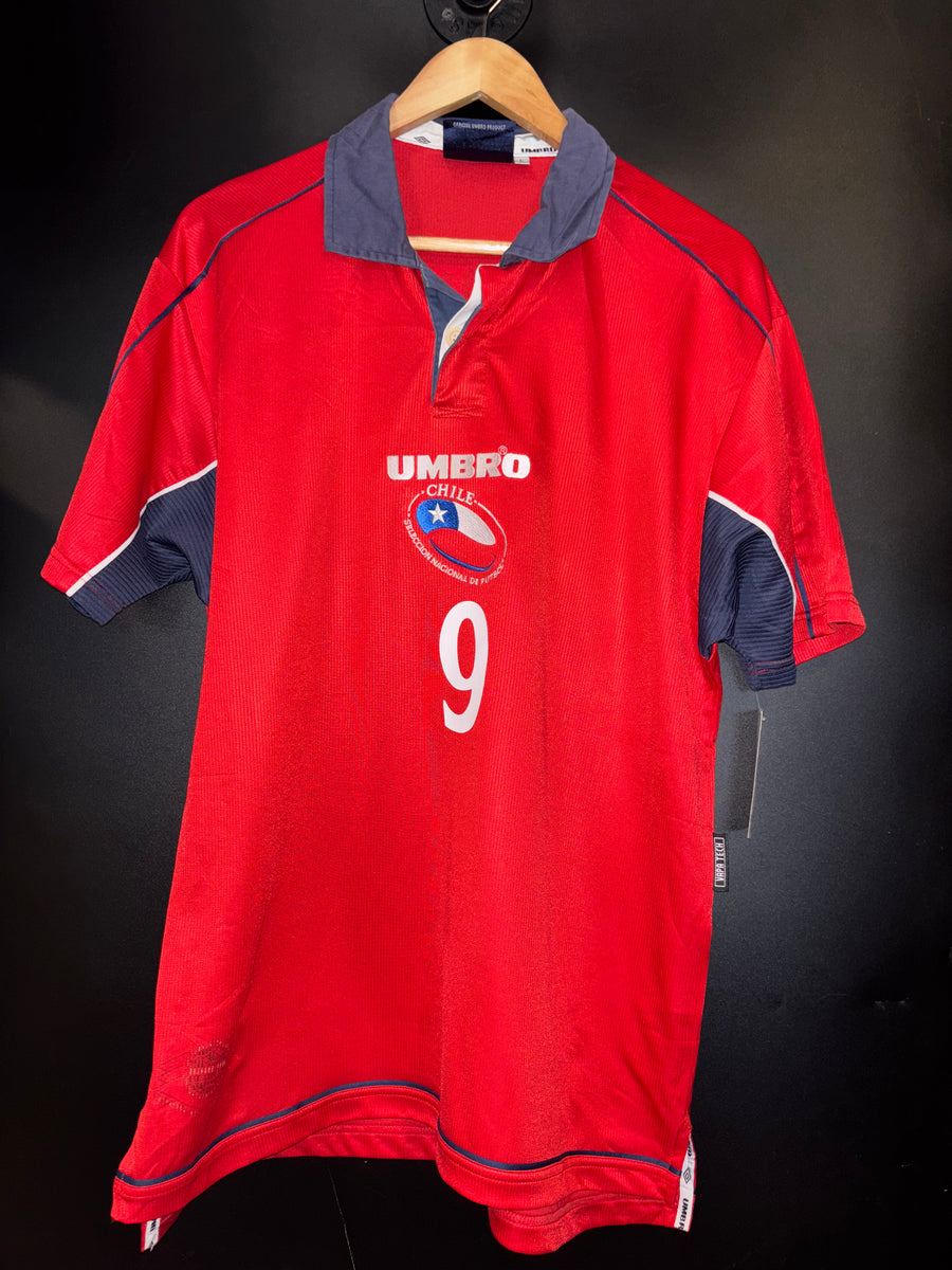 CHILE ZAMORANO 2001-2002 ORIGINAL  JERSEY SIZE L