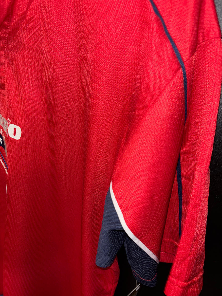 CHILE ZAMORANO 2001-2002 ORIGINAL  JERSEY SIZE L