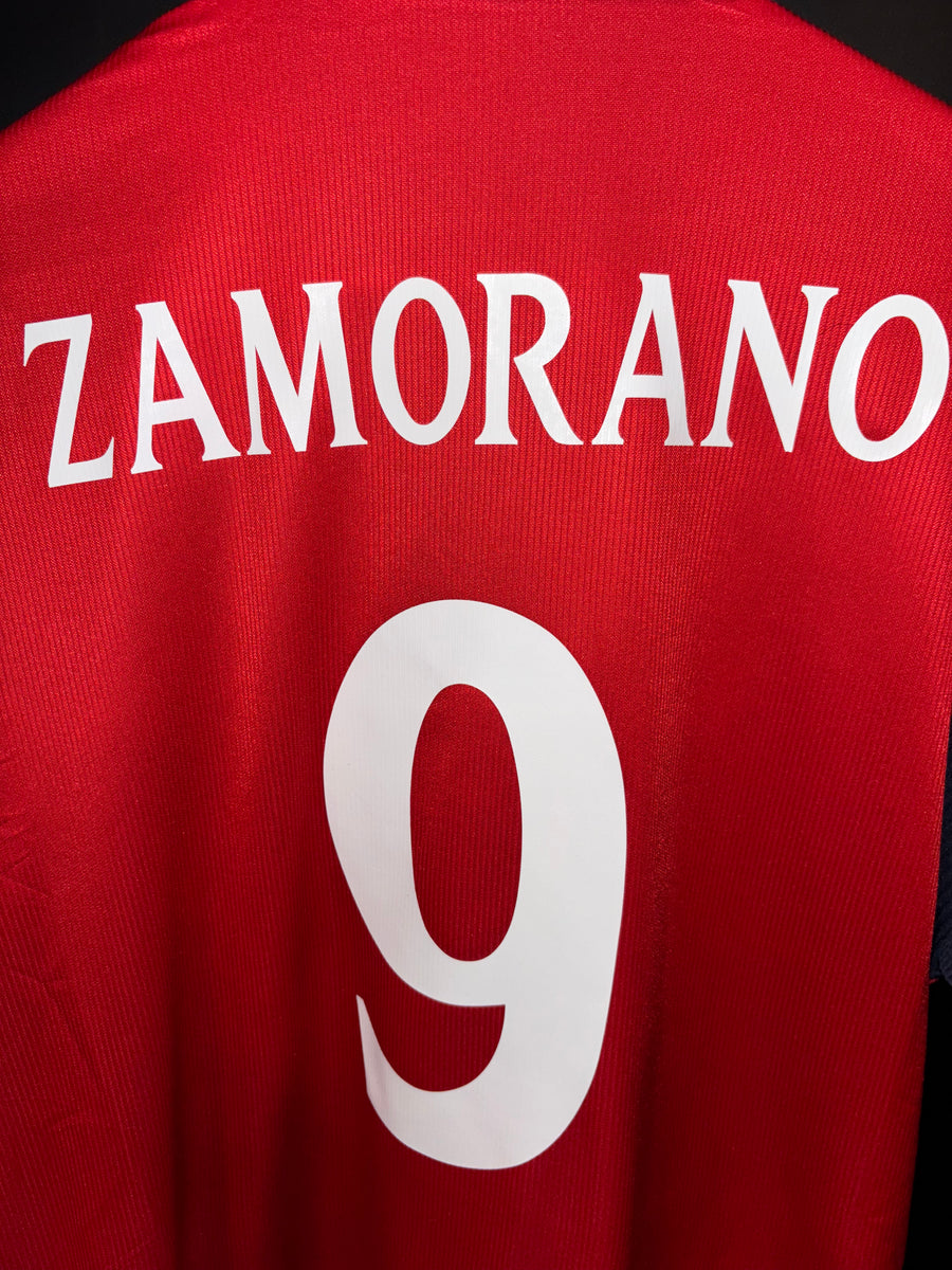 CHILE ZAMORANO 2001-2002 ORIGINAL  JERSEY SIZE L