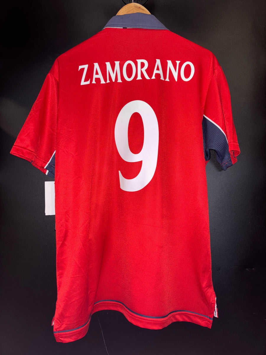 CHILE ZAMORANO 2001-2002 ORIGINAL  JERSEY SIZE L