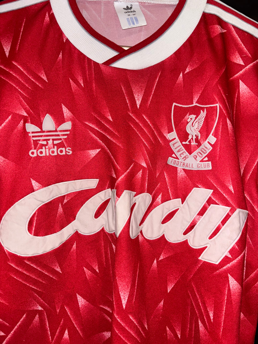 LIVERPOOL 1989-1990 ORIGINAL JERSEY SIZE S