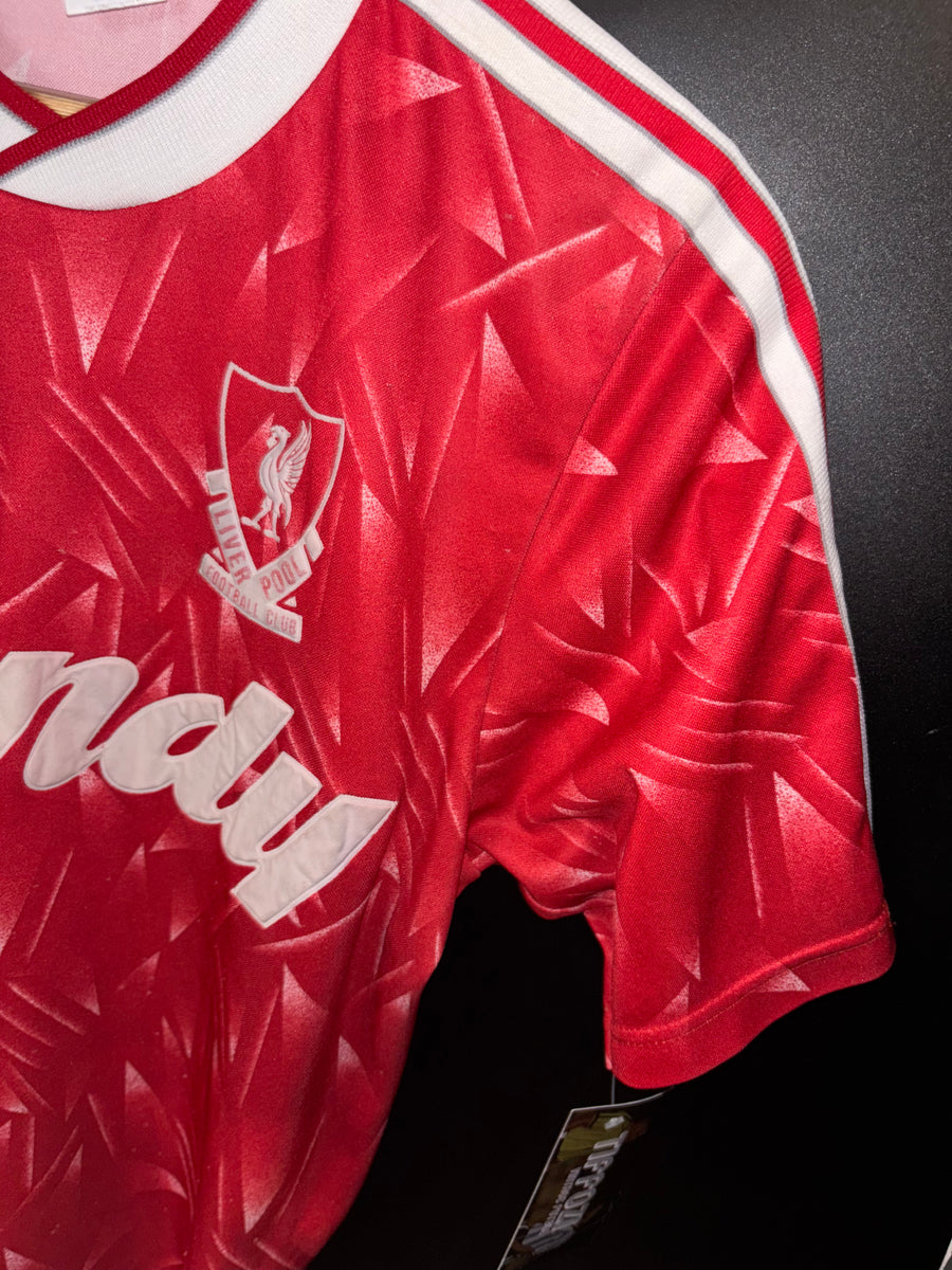 LIVERPOOL 1989-1990 ORIGINAL JERSEY SIZE S