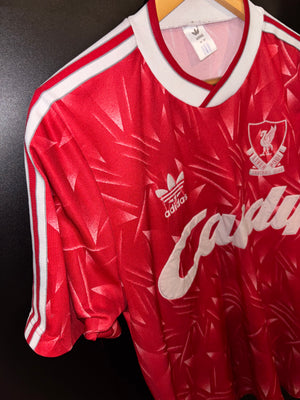 LIVERPOOL 1989-1990 ORIGINAL JERSEY SIZE S