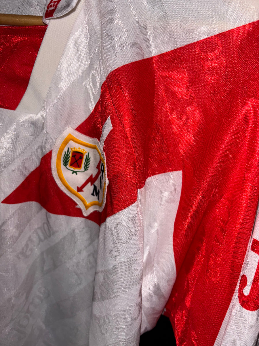 RAYO VALLECANO 1995-1996 ORIGINAL JERSEY SIZE XL