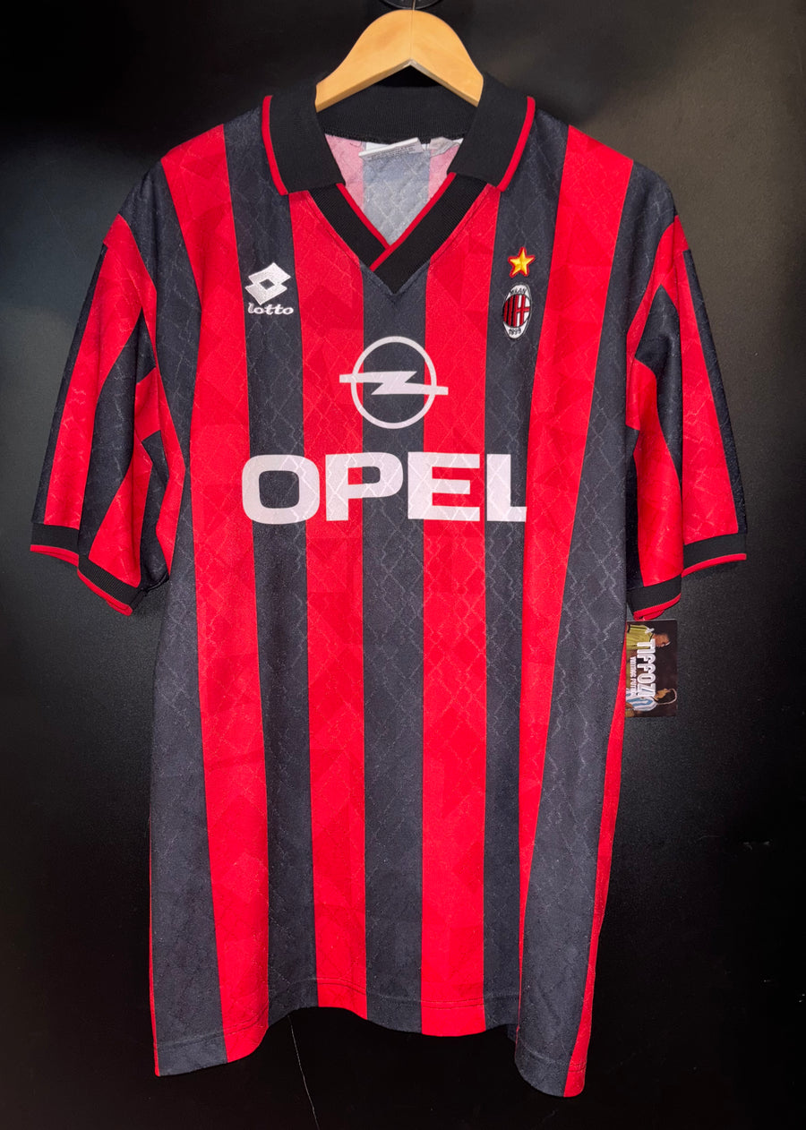 AC MILAN BAGGIO 1995-1996 ORIGINAL JERSEY Size XL