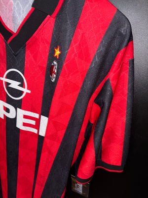 AC MILAN BAGGIO 1995-1996 ORIGINAL JERSEY Size XL