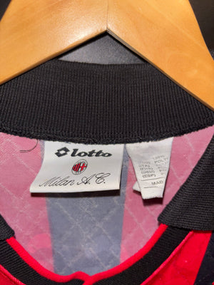 AC MILAN BAGGIO 1995-1996 ORIGINAL JERSEY Size XL