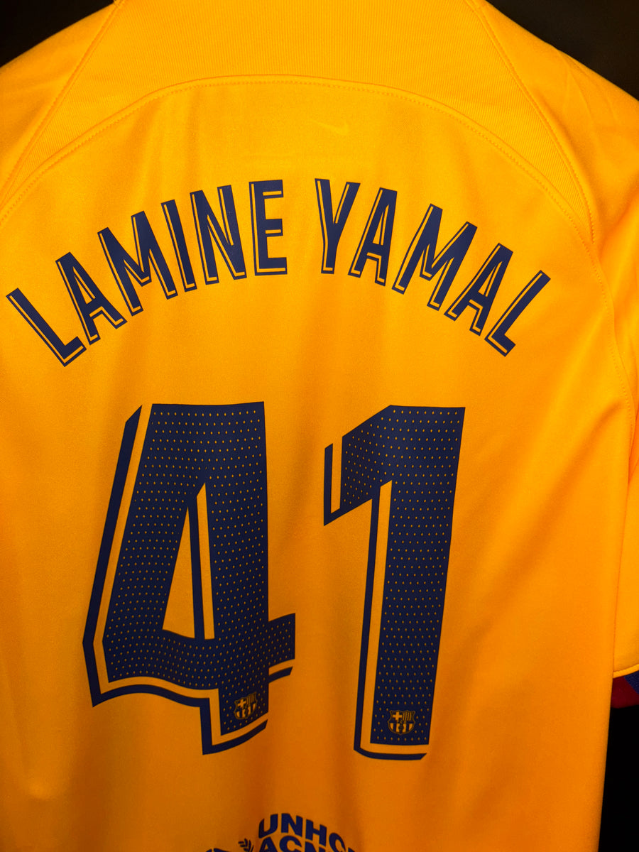 BARCELONA YAMAL 2022-2023 ORIGINAL JERSEY Size XL