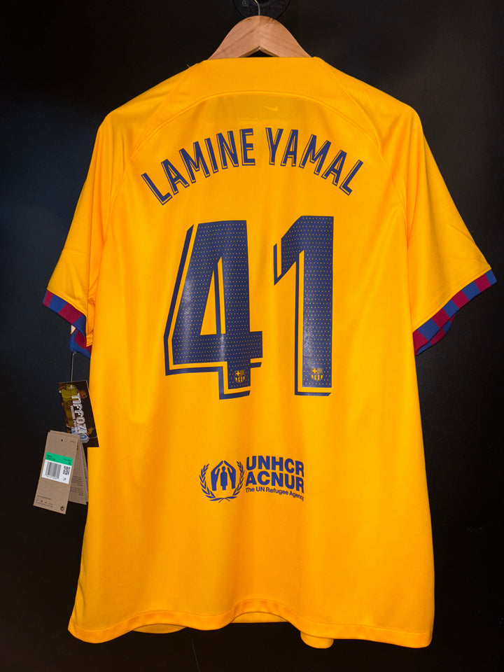 BARCELONA YAMAL 2022-2023 ORIGINAL JERSEY Size XL