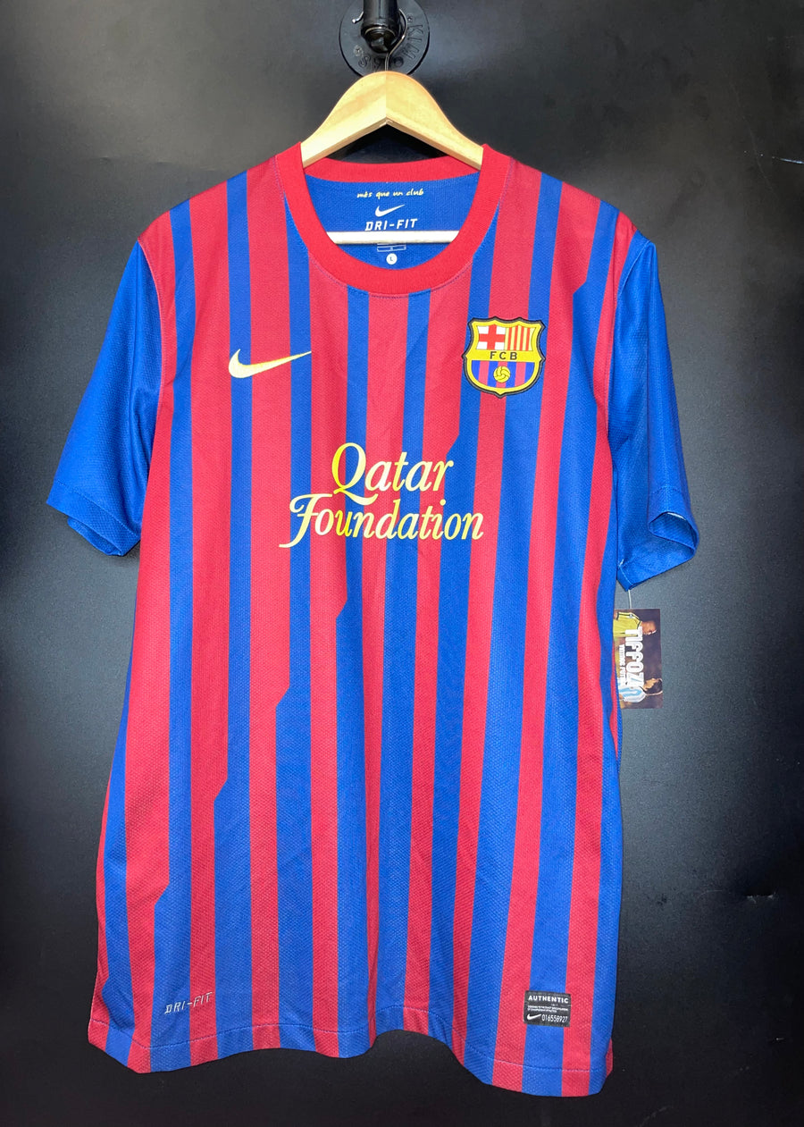 BARCELONA PIQUE 2011-2012 ORIGINAL JERSEY Size L