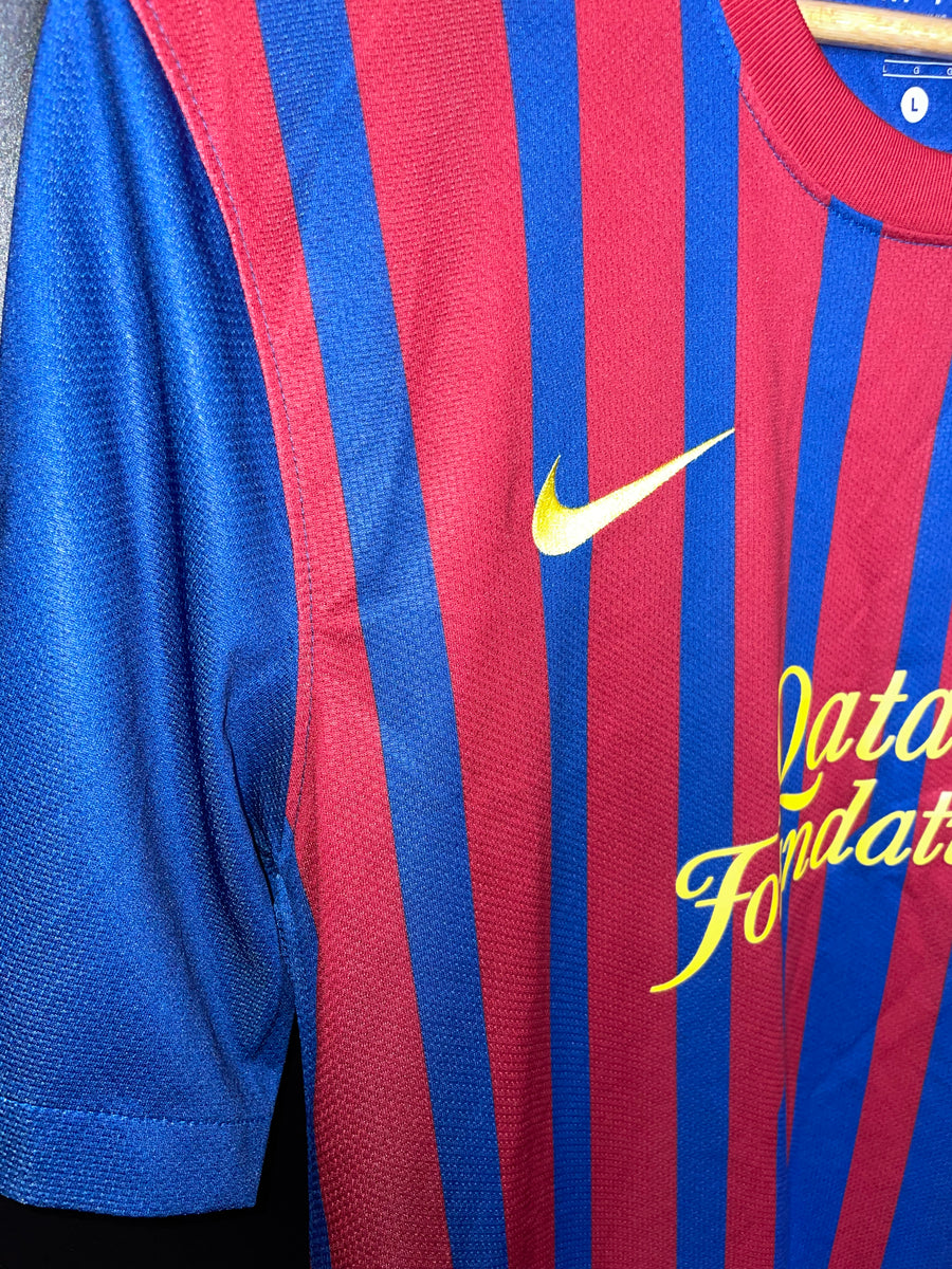 BARCELONA PIQUE 2011-2012 ORIGINAL JERSEY Size L