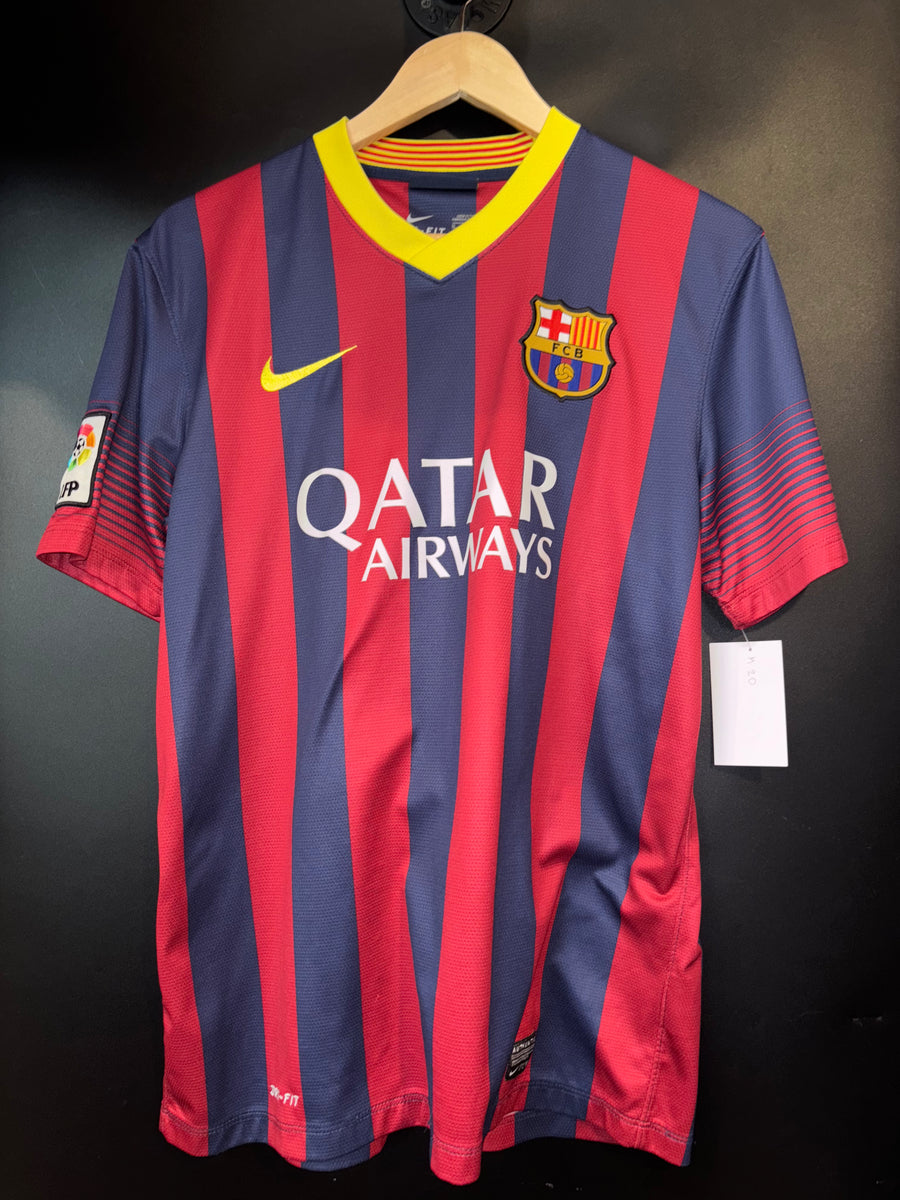 BARCELONA NEYMAR JR 2013-2014 ORIGINAL JERSEY Size M