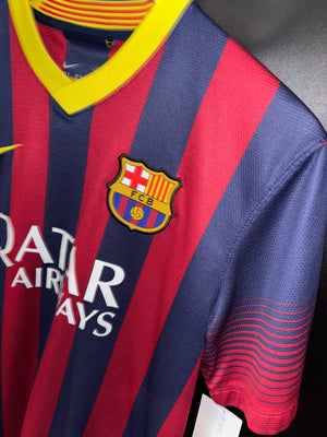 BARCELONA NEYMAR JR 2013-2014 ORIGINAL JERSEY Size M