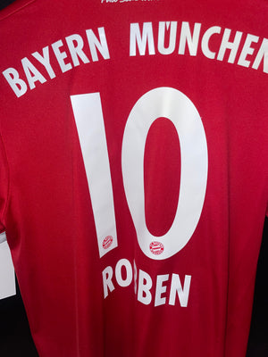 BAYERN MUNICH ROBBEN 2017-2018 ORIGINAL JERSEY Size S