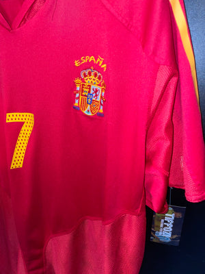 SPAIN 2004-2005 RAUL  ORIGINAL JERSEY Size XL