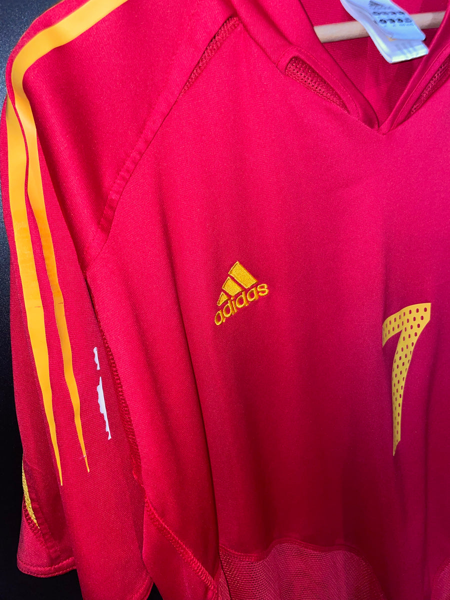 SPAIN 2004-2005 RAUL  ORIGINAL JERSEY Size XL