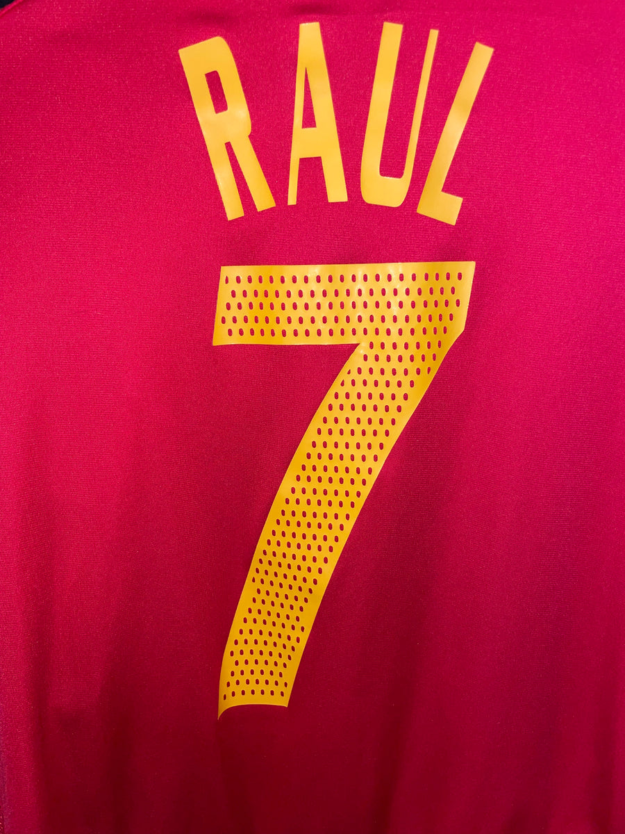 SPAIN 2004-2005 RAUL  ORIGINAL JERSEY Size XL