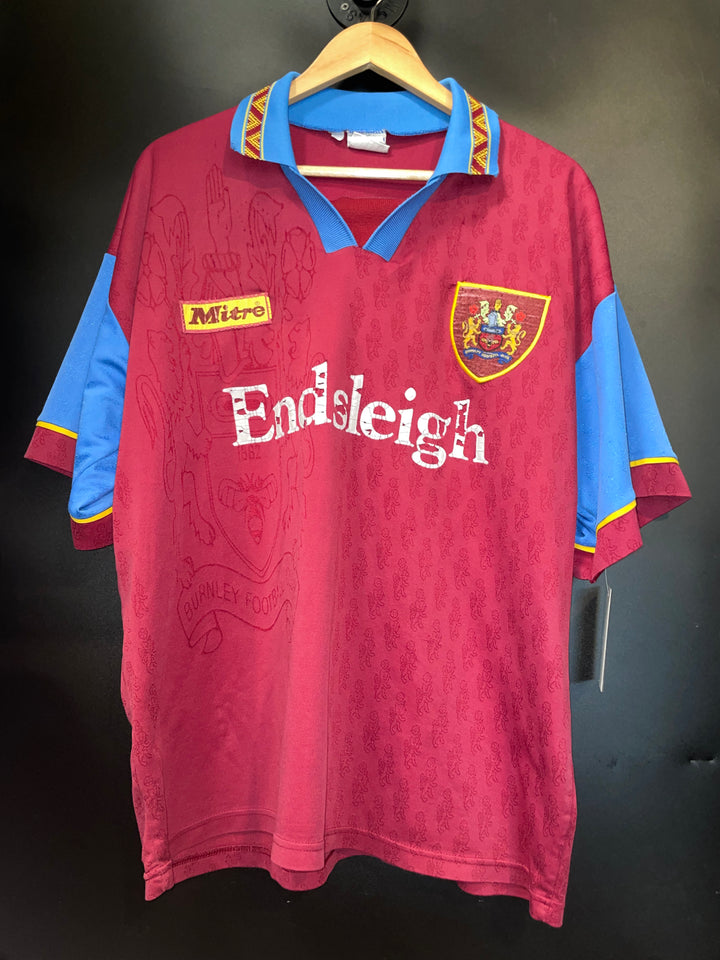 BURNLEY FC 1995-1996 ORIGINAL JERSEY SIZE XL